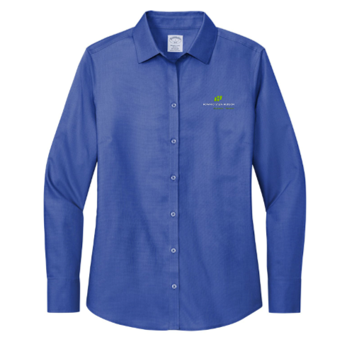 Howard Stein Hudson - Brooks Brothers Women's Wrinkle-Free Stretch Nailhead Shirt v2
