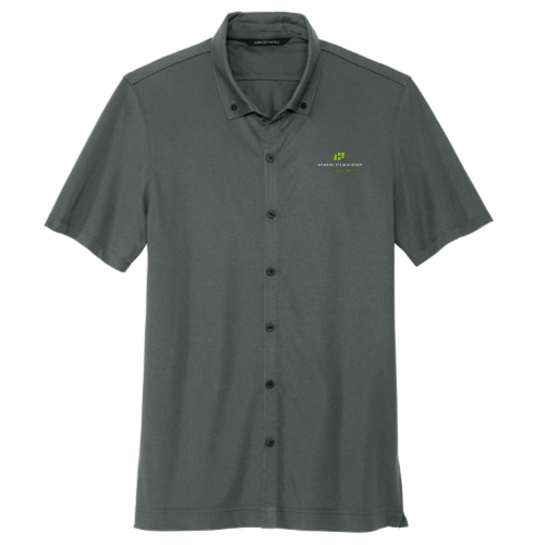 Howard Stein Hudson - Mercer+Mettle Stretch Pique Full-Button Polo v1