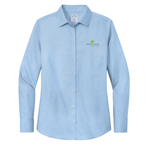 Howard Stein Hudson - Brooks Brothers Women's Wrinkle-Free Stretch Nailhead Shirt v1