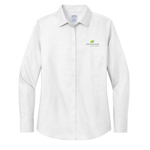 Howard Stein Hudson - Brooks Brothers Women's Wrinkle-Free Stretch Nailhead Shirt v1