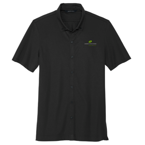 Howard Stein Hudson - Mercer+Mettle Stretch Pique Full-Button Polo v1